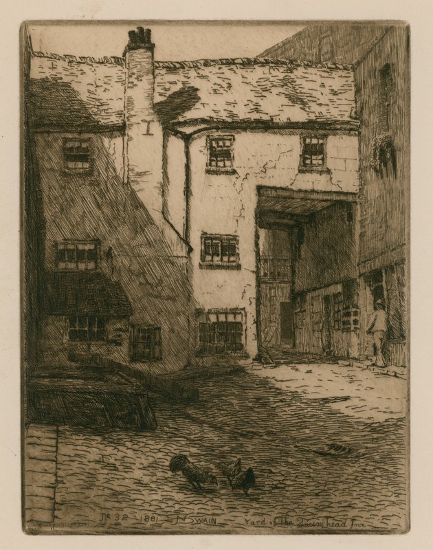 Queens Head, Southwark autorstwa English School