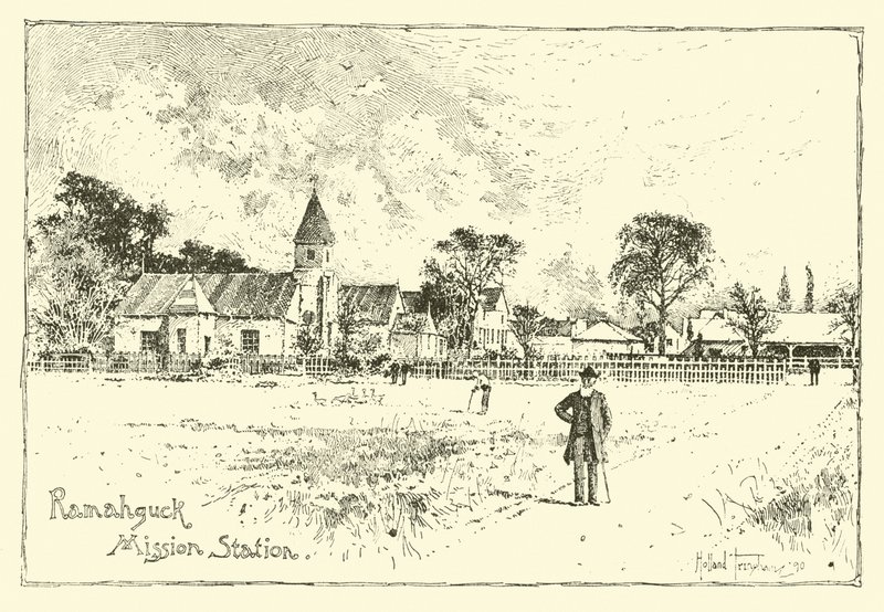 Stacja Misji Ramahyuck autorstwa English School