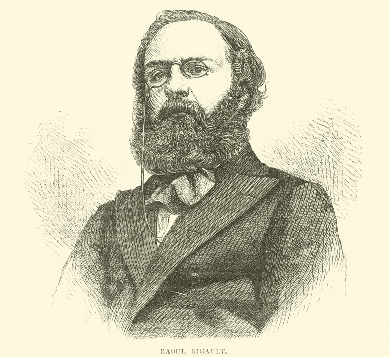 Raoul Rigault, maj 1871 autorstwa English School