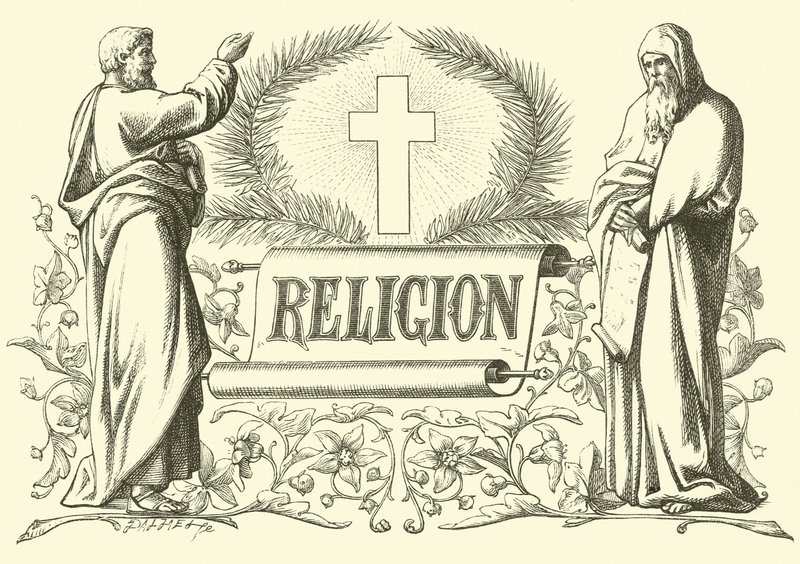 Religia autorstwa English School