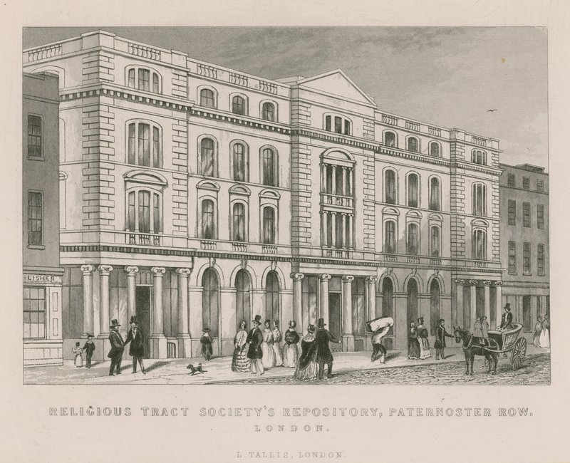 Repozytorium Towarzystwa Religijnego, Paternoster Row, Londyn autorstwa English School