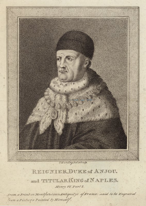 Rene z Andegawenii autorstwa English School