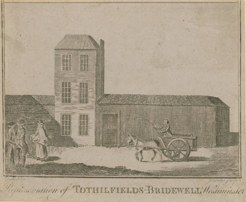 Reprezentacja Tothill Fields Bridewell autorstwa English School