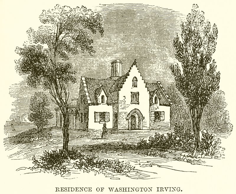 Rezydencja Waszyngtona Irvinga autorstwa English School