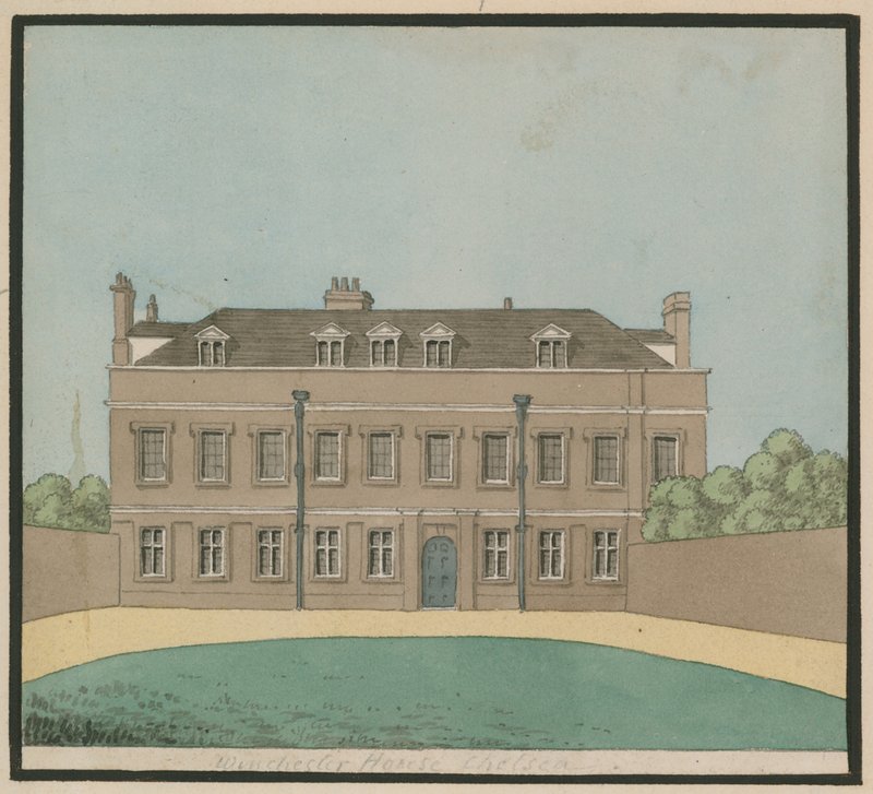 Rezydencja biskupa Westminsteru autorstwa English School