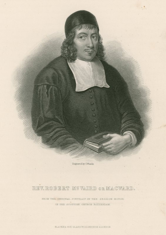 Wielebny Robert McVaird lub Macward autorstwa English School
