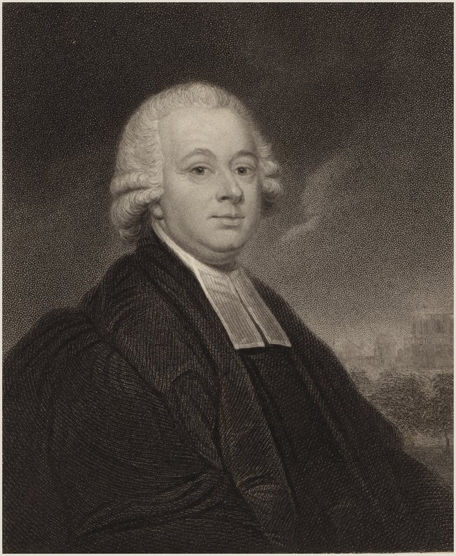 Wielebny dr Nevil Maskelyne autorstwa English School