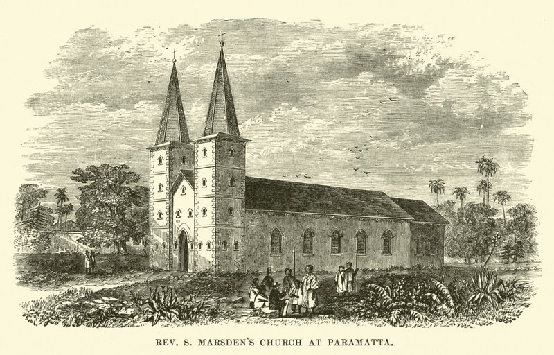 Wielebny S Marsdens Church St Parmatta autorstwa English School