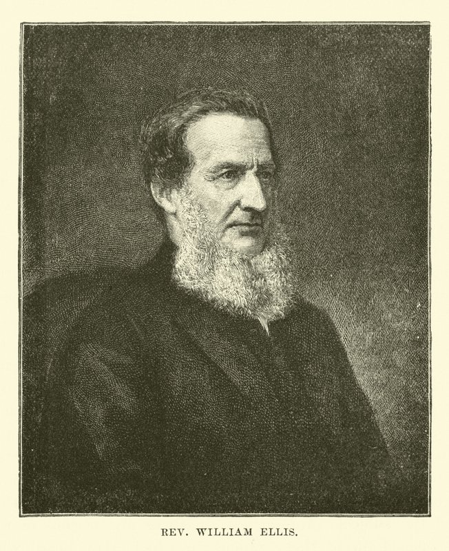 Wielebny William Ellis autorstwa English School