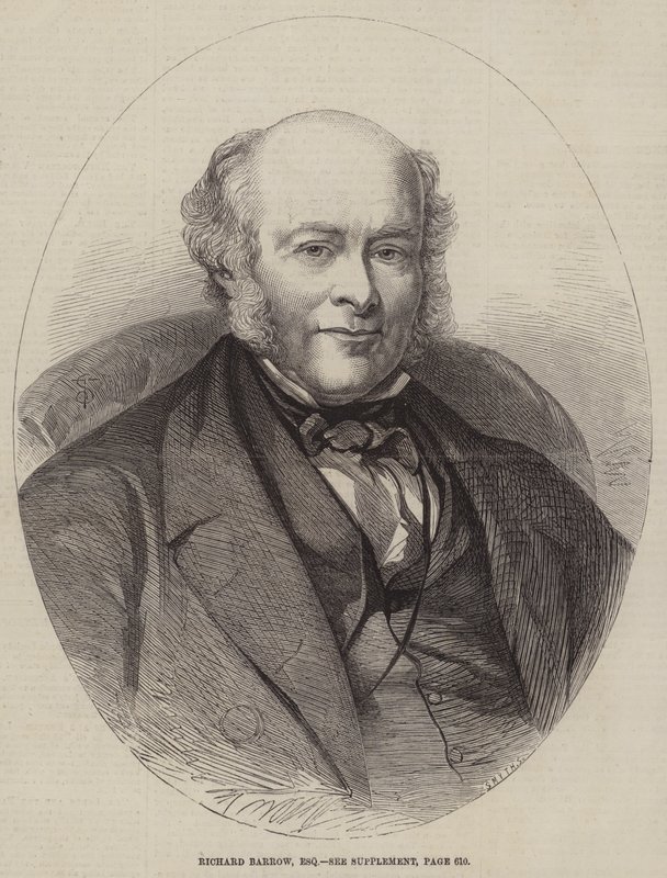 Richard Barrow, Esquire (Grawerowanie) autorstwa English School