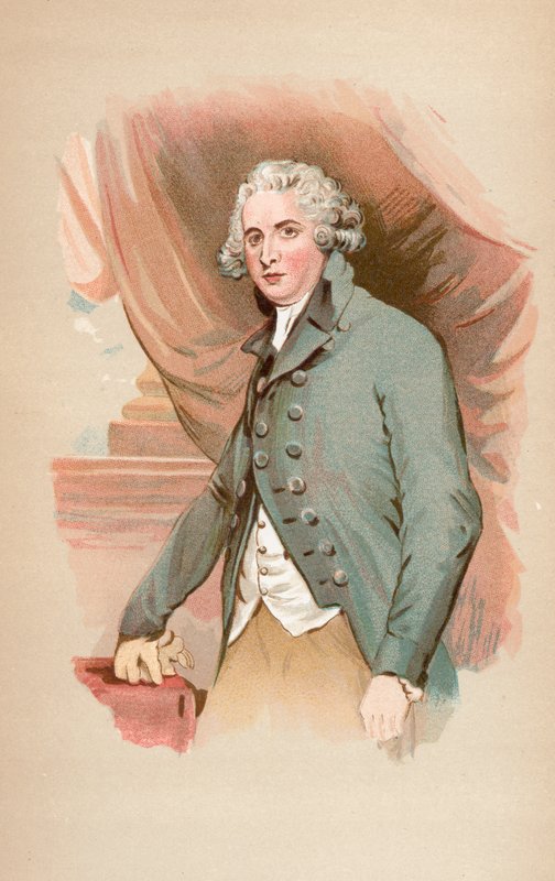 Richard Brinsley Sheridan autorstwa English School