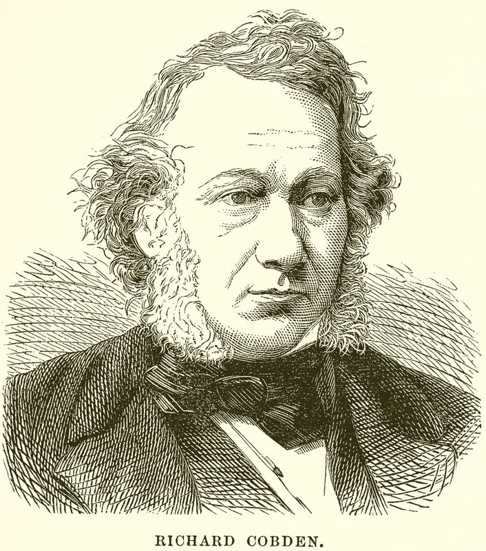 Richard Cobden autorstwa English School
