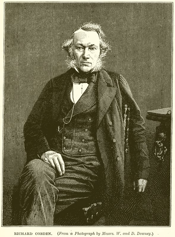 Richard Cobden autorstwa English School