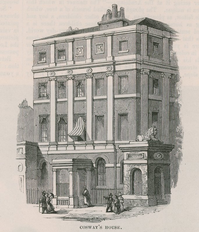 Dom Richarda Coswaya, Stratford Place, Oxford Street, Londyn autorstwa English School