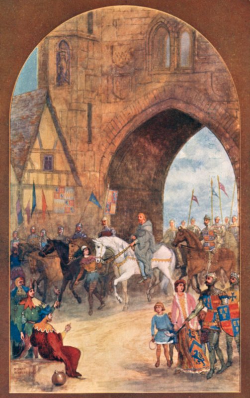 Ryszard II wzięty do niewoli przez Henry