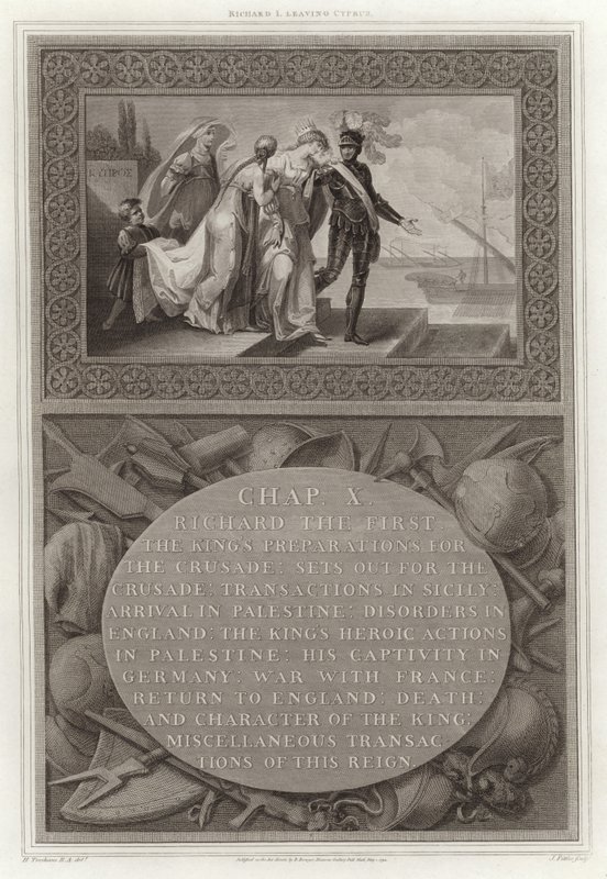 Ryszard I wyjeżdżam z Cypru autorstwa English School