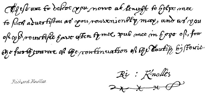 Richard Knolles autorstwa English School