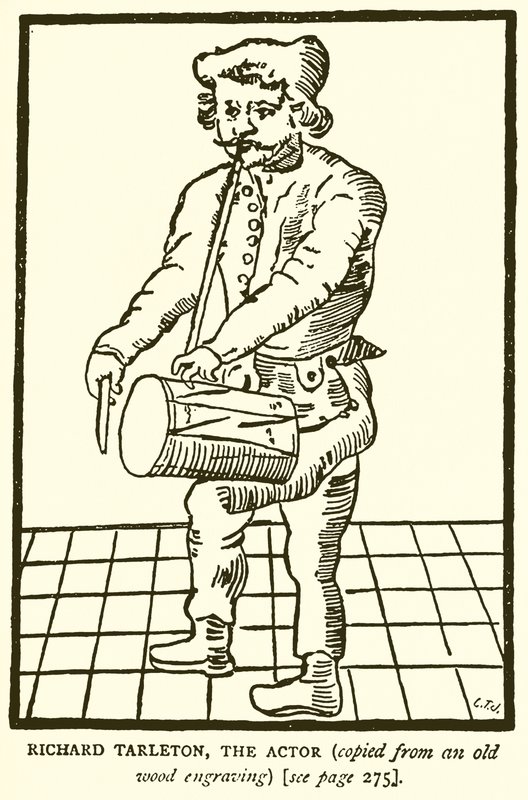 Richard Tarleton, aktor autorstwa English School