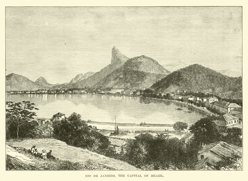 Rio de Janeiro, stolica Brazylii autorstwa English School