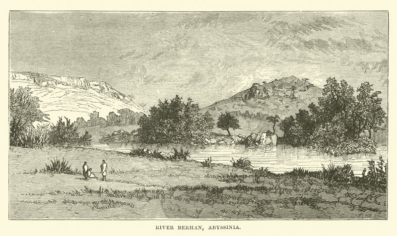 Rzeka Berhan, Abisynia autorstwa English School