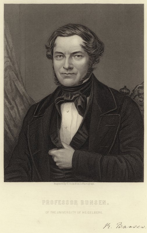 Robert Bunsen autorstwa English School