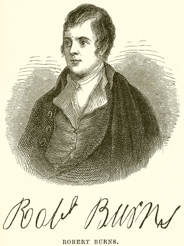 Robert Burns autorstwa English School