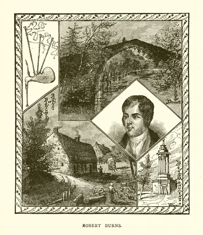 Robert Burns autorstwa English School