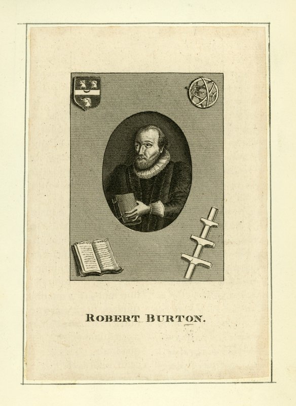 Robert Burton lub Demokryt Junior autorstwa English School