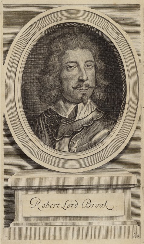 Robert Lord Brooke autorstwa English School