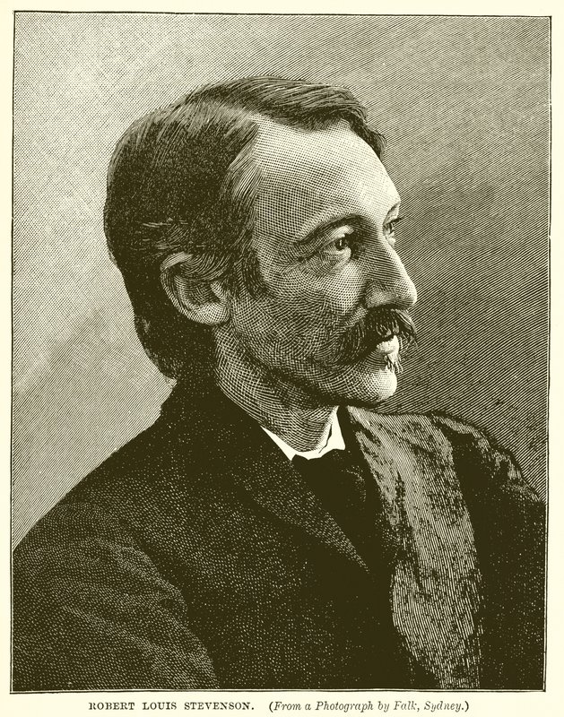 Robert Louis Stevenson autorstwa English School