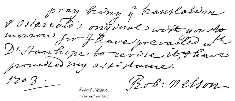 Robert Nelson, (uczony pisarz) autorstwa English School