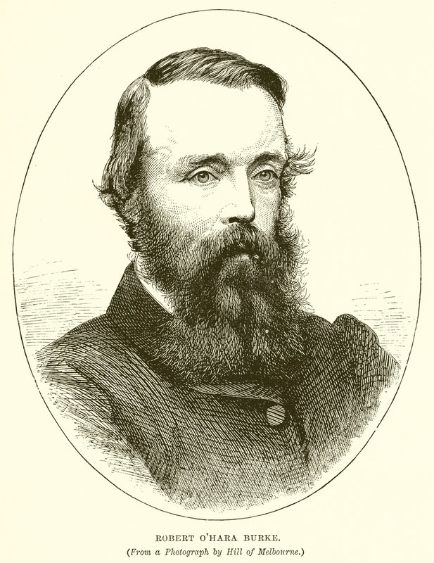 Robert Ohara Burke autorstwa English School