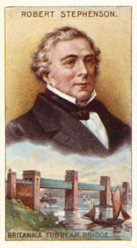 Robert Stephenson, most rurowy Britannia autorstwa English School