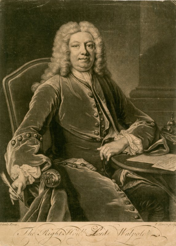 Robert Walpole autorstwa English School