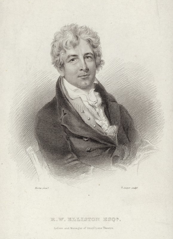 Robert William Elliston autorstwa English School