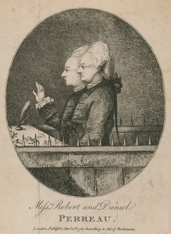 Robert i Daniel Perreau autorstwa English School