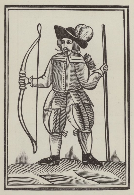 Robin Hood (grawerowanie) autorstwa English School