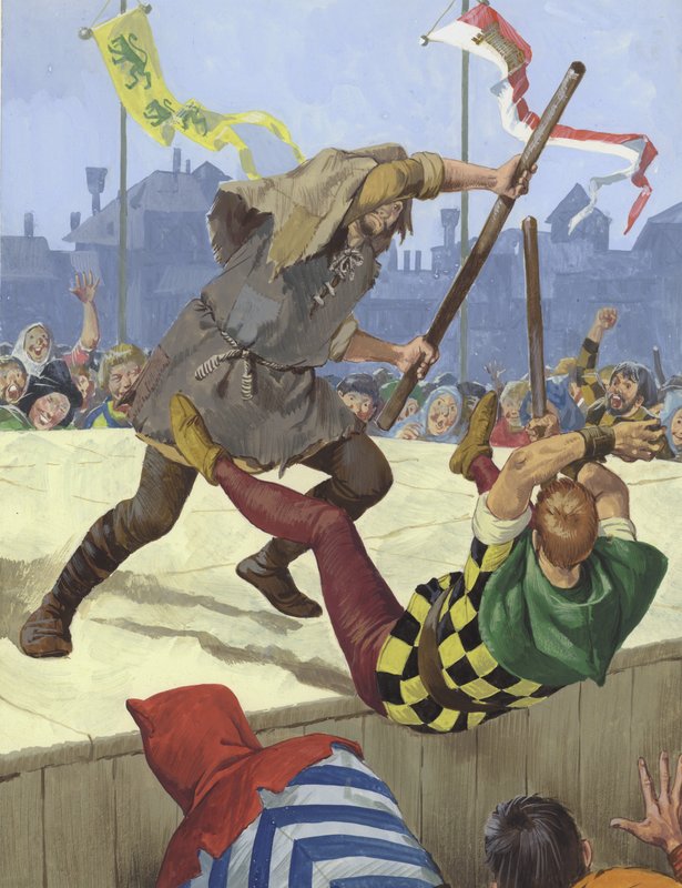 Robin Hood autorstwa English School