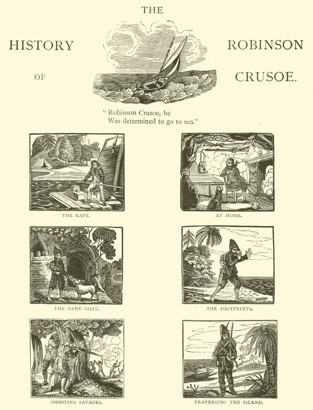 Robinson Crusoe autorstwa English School
