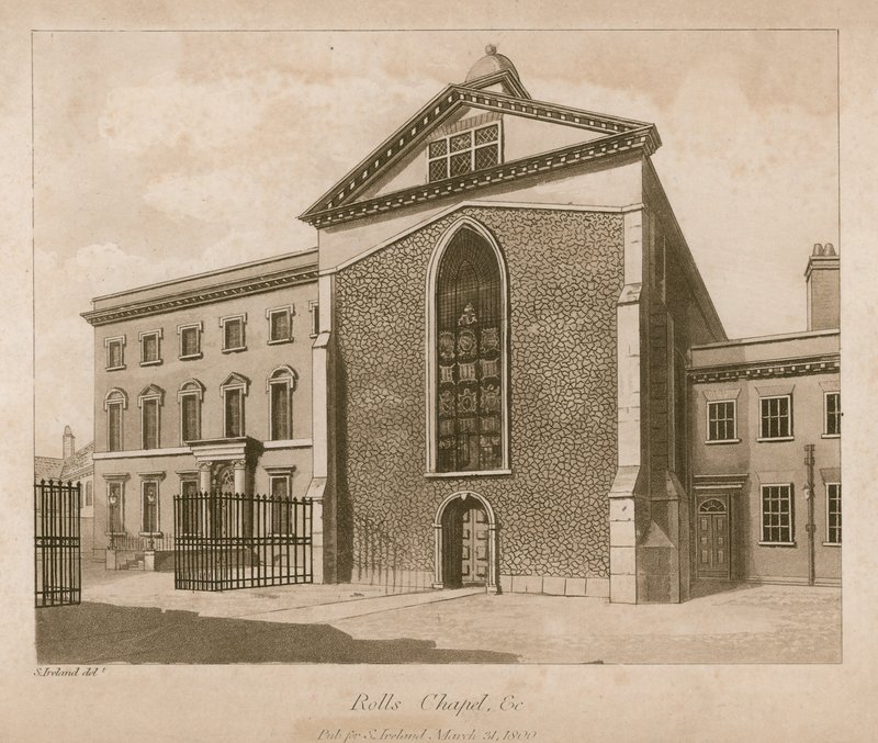 Rolls Chapel, Londyn autorstwa English School
