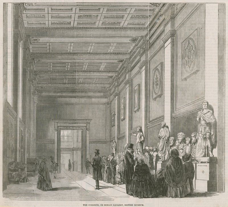Galeria rzymska w British Museum autorstwa English School