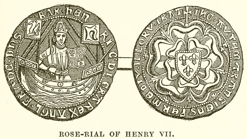 Próba róż Henryka VII autorstwa English School