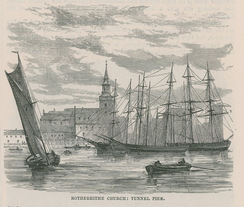 Kościół w Rotherhithe autorstwa English School