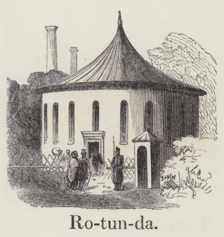 Rotunda (grawerowanie) autorstwa English School