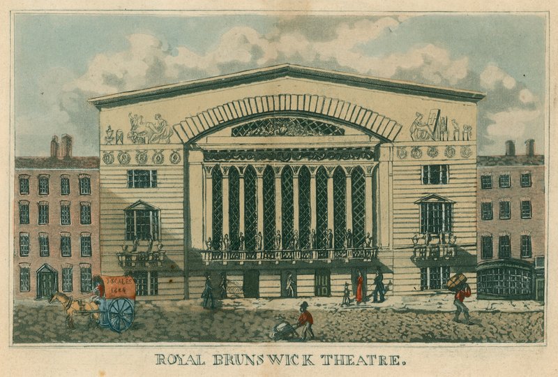 Royal Brunswick Theatre, Londyn autorstwa English School