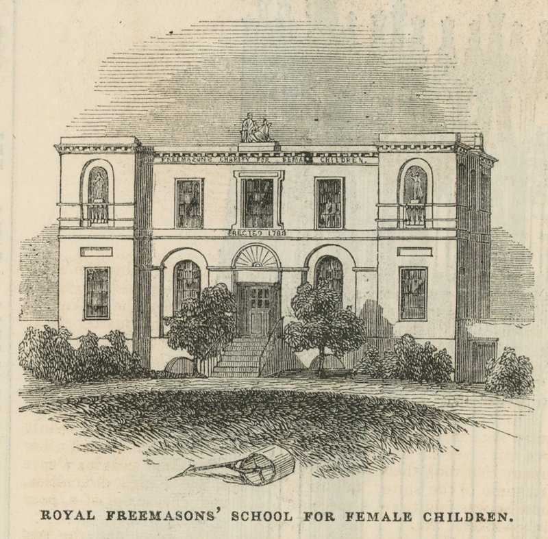 Royal Freemasons School dla dzieci płci żeńskiej autorstwa English School