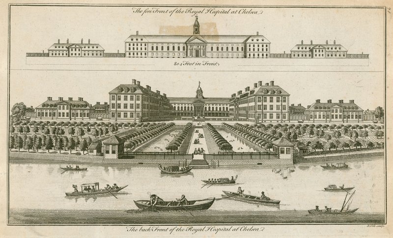 Królewski Szpital Chelsea autorstwa English School