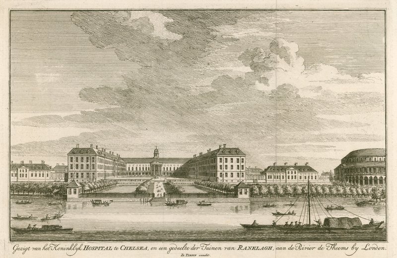 Królewski Szpital Chelsea autorstwa English School