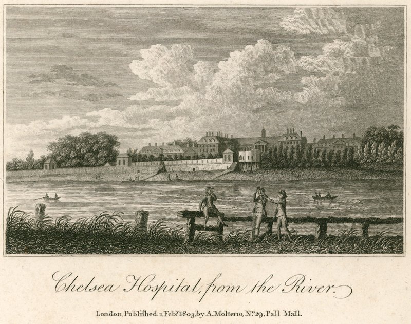 Królewski Szpital Chelsea autorstwa English School