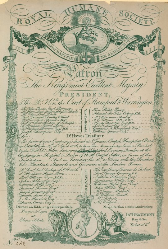 Królewskie Towarzystwo Humanitarne autorstwa English School